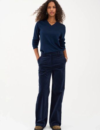 IVY Copenhagen Ivy-Alice Wide Cord Pant - Navy - 26