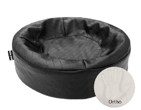 BiaBed - Biabed Ortho Round Black Square No. 0 - 50 x 50 cm - Hund - Hundesenger & puter - Hundemadrasser & hundesenger - ZOO.no