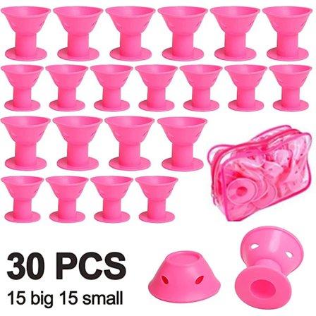 Natkrøller - Skab krøller uden varme - 30-pak