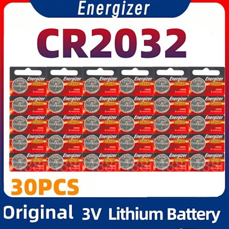 10-100 stk CR2032 3v batteri 100% original Cr 2032 DL2032 BR2032 5004LC knapcelle 3v lithium batteri 2032 til urlegetøj