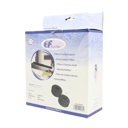 Eurofilter FKS380 Kolfiter till Whirlpool 2-pack