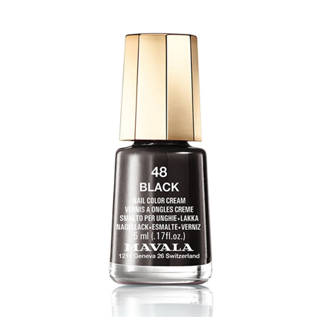 Mavala Nail Color Cream 48 Black - Smalto