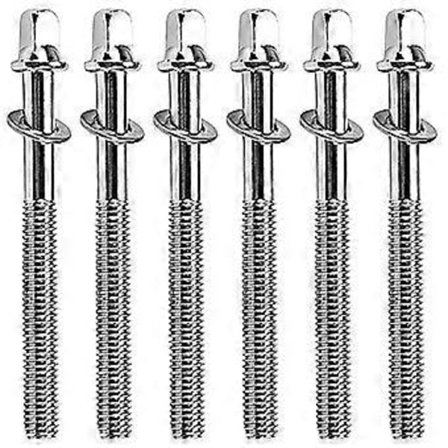 6 stk Stemmeskruer for skarptromme Jazz Monteringsskruer Erstatningsskruer for tromme