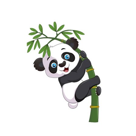 Laptop til Giant Panda Stickers Bilvindue Decals Panda Decals til Scooter Helme