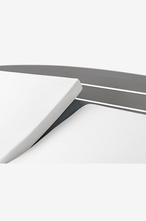 Borganäs of Sweden - Dra-på-laken 2 splitter - Hvit - Dra-på-laken - 180X200 - Fra Homeroom