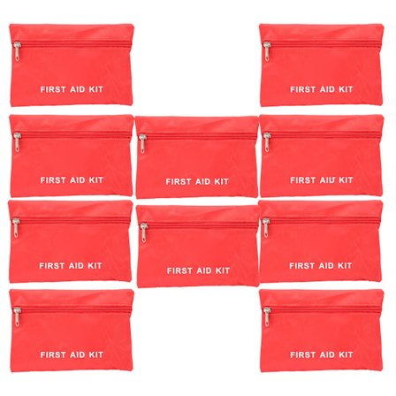 10st utomhus vattentät väska Emergency Packet Survival Storage Case för resecamping