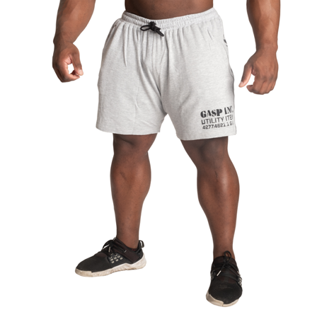 GASP Thermal Shorts 6" Gråmelerad