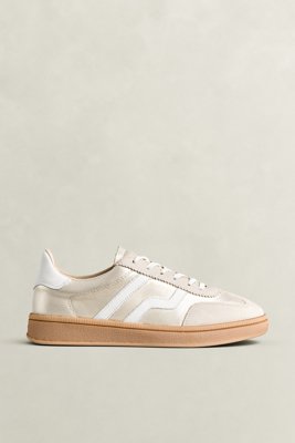 GANT - Cuzima Metallic Leather Sneakers til dame gold