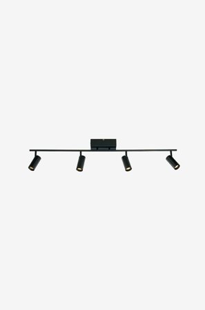 Aneta Lighting - Taklampe Concord 4-lys - Svart - Spotlys - Fra Homeroom