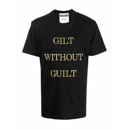 Moschino T-Shirts Sort, Herre