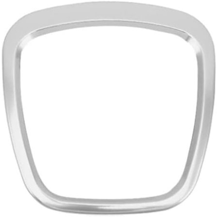 Aluminiumslegering rat klistermærke karosseri emblem trim til Audi A3/A4/A5/Q5/Q7