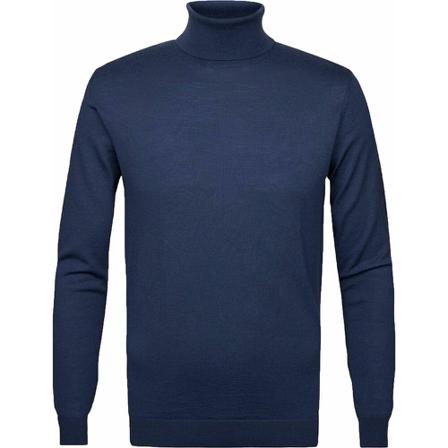 Profuomo Turtlenecks Blå, Herre Rullekraver