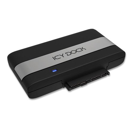 ICY DOCK USB4 to 15mm U.2/U.3 SSD External Adapter