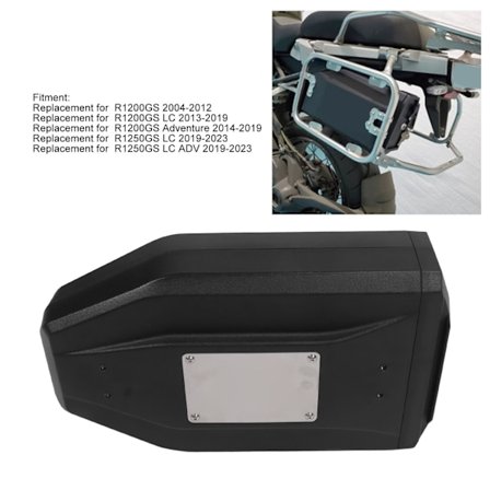 Praktisk och snygg motorcykelverktygslåda, bärbar motorcykelverktygslåda, ersättning för R1200GS Adventure R1250GS LC ADV Silver