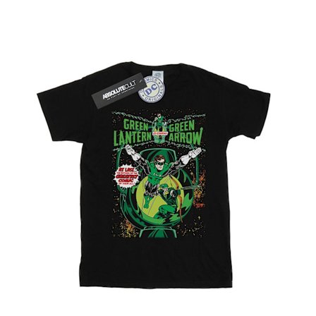 DC Comics Girls Green Lantern Arrow Cover Bomull T-shirt 7-8 år
