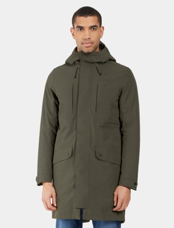 Didriksons Falke Usx Parka - Khaki green - L