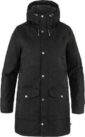 Fjällräven Women's Greenland Winter Parka Women synthetic-lined parkas Black XS