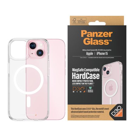 PanzerGlass HardCase Clear Edition - baksidedeksel for mobiltelefon