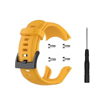 Blød silikone urrem til Suunto 5 22,5 mm