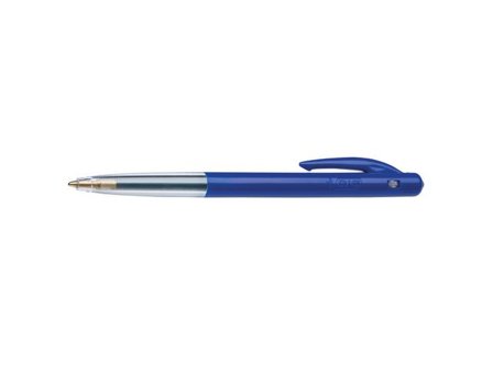 BIC Kulpenna Clic blå pennkropp 1,0mm blått bläck BCL - Lyreco - Kontorsmaterial - Pennor - Kulpennor
