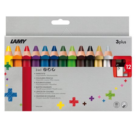 Lamy 3plus 12-set