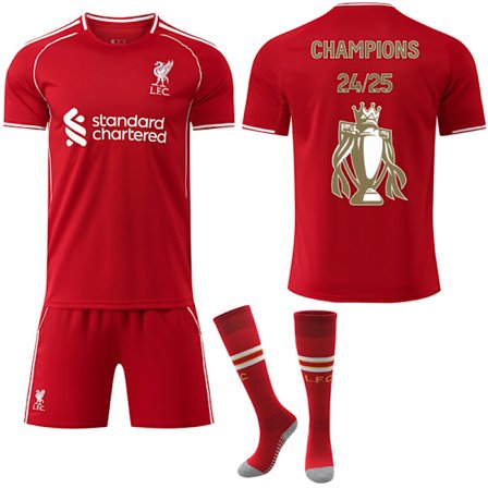 Liverpool Special Edition Børne Voksen Fodboldtrøje med Sokker