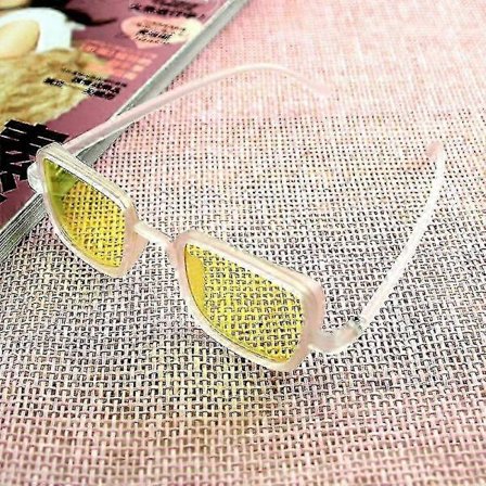 Retro Firkantede Solbriller med Spejlglas til Kvinder med UV-beskyttelse - På Lager