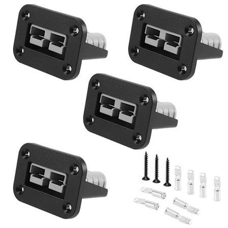 Lämplig för Anderson-kontakt Terminal 50A Kabel Bil Vattentät Kontakt