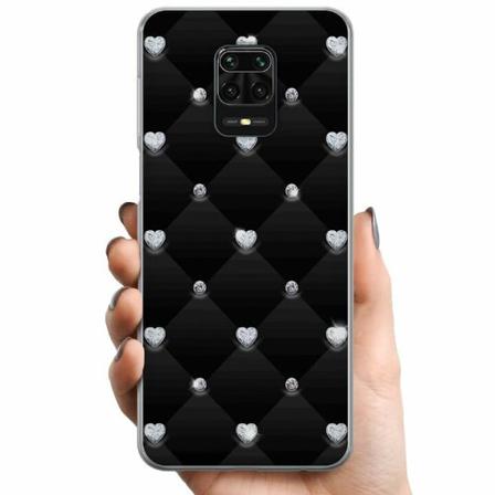 Xiaomi Redmi Note 9 Pro Tpu Mobilskal Diamant Hjärta