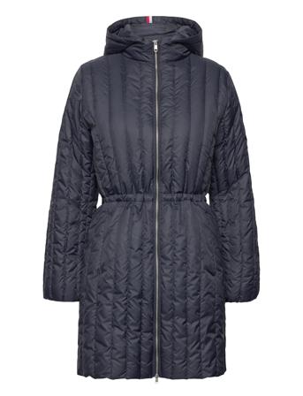 Feminine Lw Down Coat Navy Tommy Hilfiger