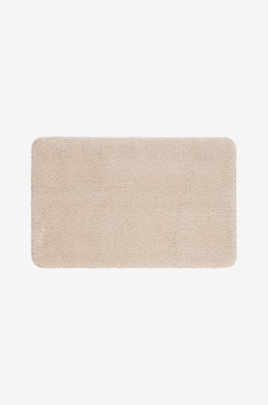 KM Home - Badmatta Plain - Natur - Badrumsmattor - 80X140 - Från Homeroom