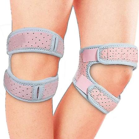 2 st patellar senstöd, knä smärtlindring Justerbar rem fotstöd