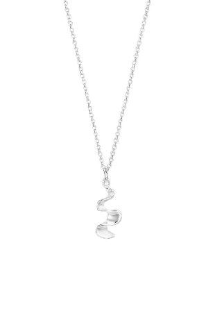 Drakenberg Sjölin Water Flow small necklace Halsband Dam Silver ONESIZE
