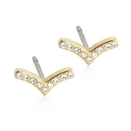 Blomdahl Örhängen GT Brilliance Wing Crystal 8mm