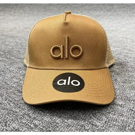 ALO Hatt for menn og kvinner, hard topp, pustende, solhatt, fritidshatt, golfhatt - Lys brun