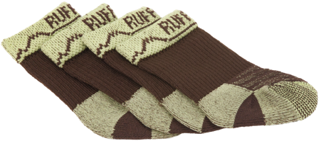 RuffWear Bark'n Boot Socks Earth Brown