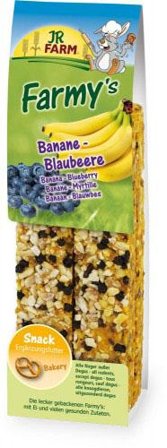 Jr Farm Gnagesticks Banan og Blåbær - 160g