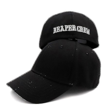 Soa Sorte Hatte Sons Of Anarchy For Reaper Crew Fitted Baseball Cap Kvinder Breve Broderet Hip Hop Hat Til Mænd