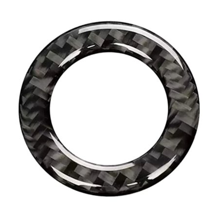 Moottorin käynnistys- ja pysäytyspainikkeen kytkimen rengaskuori päälle/pois-paneeli Q50 Q60 13-19 kuituautojen sisätilojen lisävarusteisiin