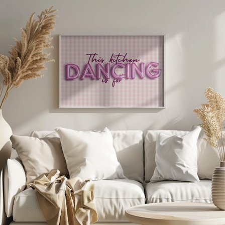 Kitchen Dance Vibes Poster 40x30 cm