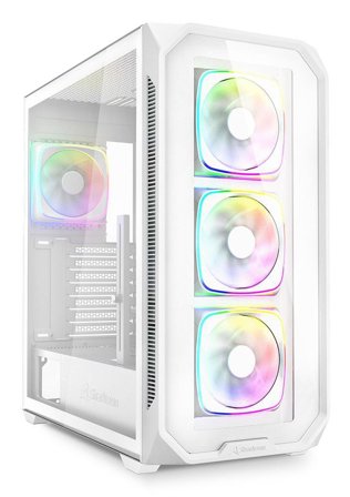 Sharkoon Ak5G Rgb Midi Tower White
