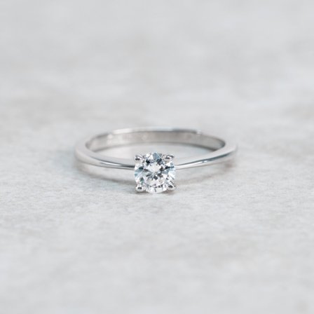 Borgmåra, 18K Weißgold : Diamanten - Laborgezüchtet, Karat - 1.00 kt