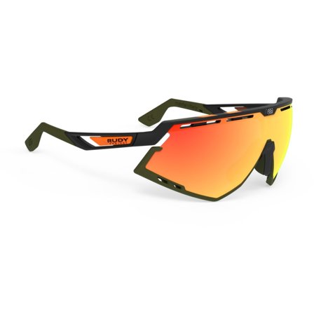 Rudy Project Defender Multilaser Orange sports glasses Black OneSize