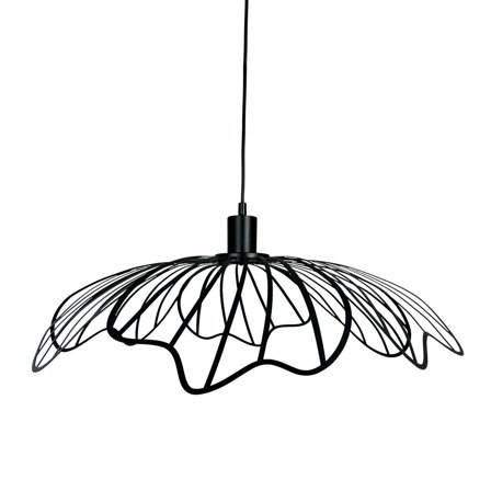 Dyberg larsen Blumen pendellampe, matt svart' - 'Matt sort