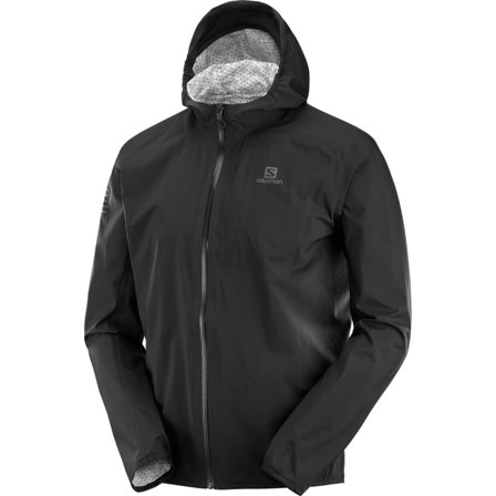 Salomon Men's Bonatti Waterproof Jacket Men unlined workout jackets Black S