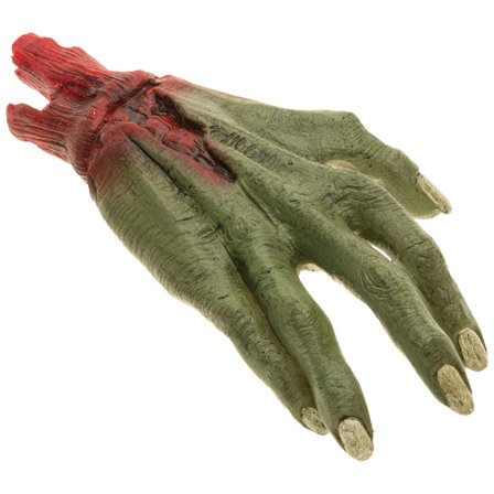 Blodig Grønn Heksehånd Latex