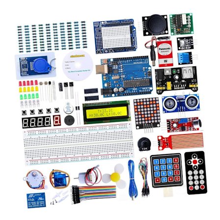 Expanderbar ABS Learning Kit Mega328 Chip Kompatibilitet Sensorer Motor Modul
