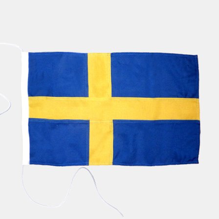 Bootvlag Adela Original, Zweden, marinepolyester (170 g / m²), 120 x 75 cm