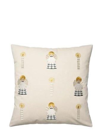 Broste Copenhagen Fairy Tale Cushion Cover - Cream - L:50CM