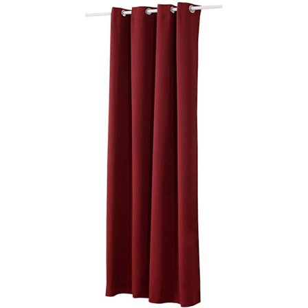 Rootz Red Thermal Curtain - Blackout Curtain - Isolating Drapes - Energibesparende - 135x245cm